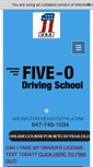 Mobile Screenshot of fiveodrivingschool.com